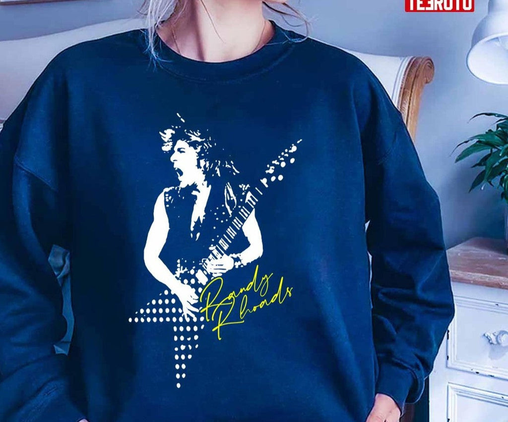Best Licking The Guitar Randy Rhoads Unisex T-Shirt