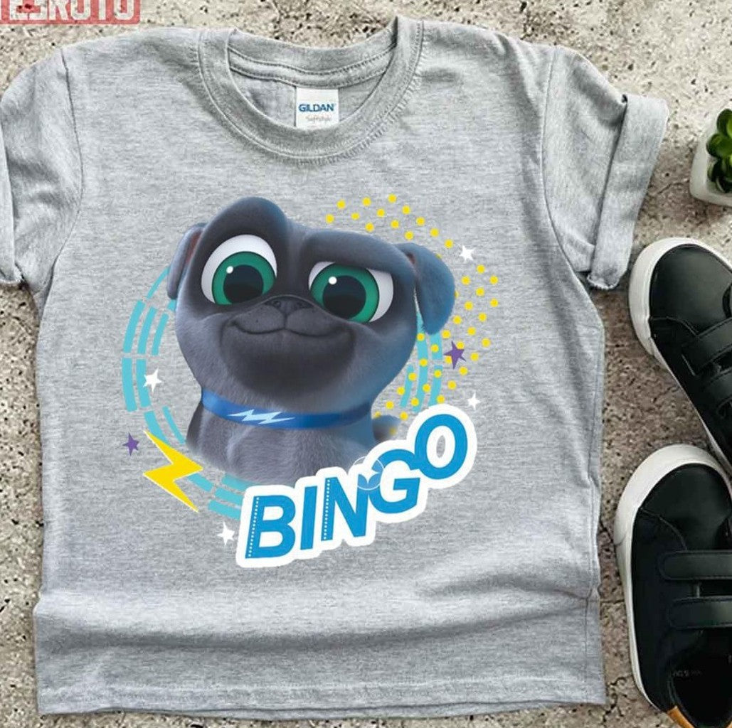 Bingo Face Puppy Dog Pals Unisex T-Shirt