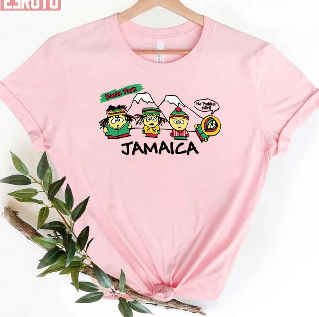 Smoke Park Rasta Park Jamaica Southpark Unisex T-Shirt