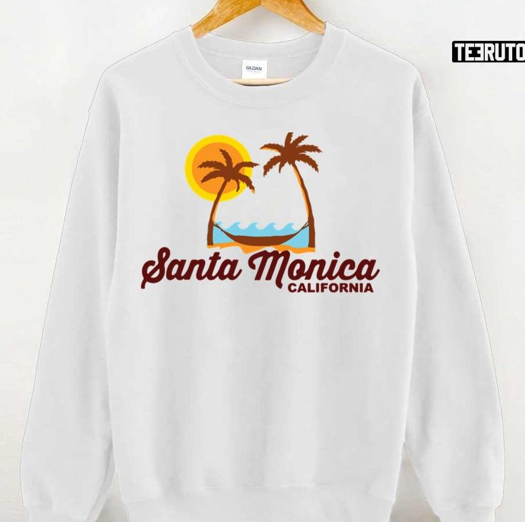 Santa Monica California Vintage Unisex T-Shirt