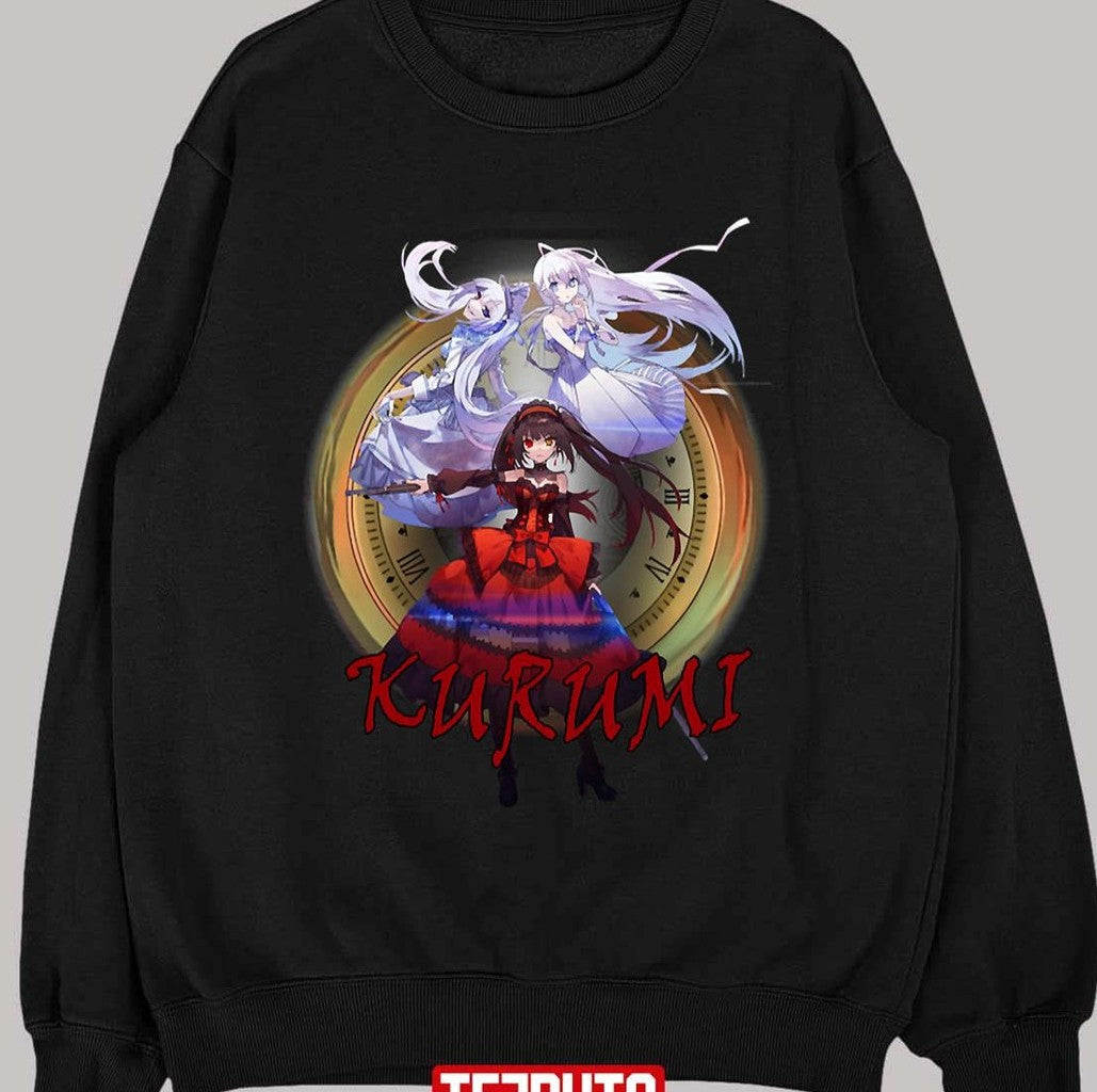 The Dangerous Girl Kurumi Tokisaki Kurumi Clock Date A Live Art Unisex T-shirt