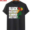 Black History Is World History Quote Unisex T-Shirt