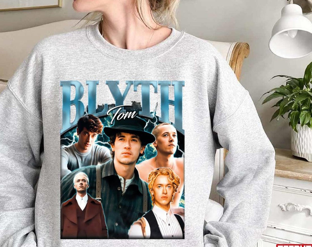 Retro Tom Blyth Actor Collage Unisex Sweatshirt