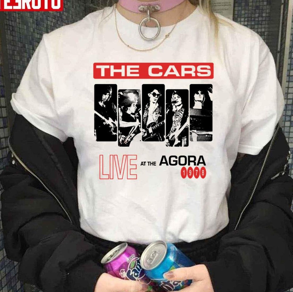 Panorama The Cars Live At Agora Unisex T-Shirt