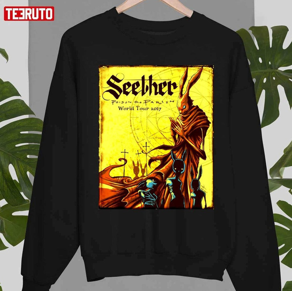 Poison The Parish Seether World Tour 2017 Unisex T-Shirt