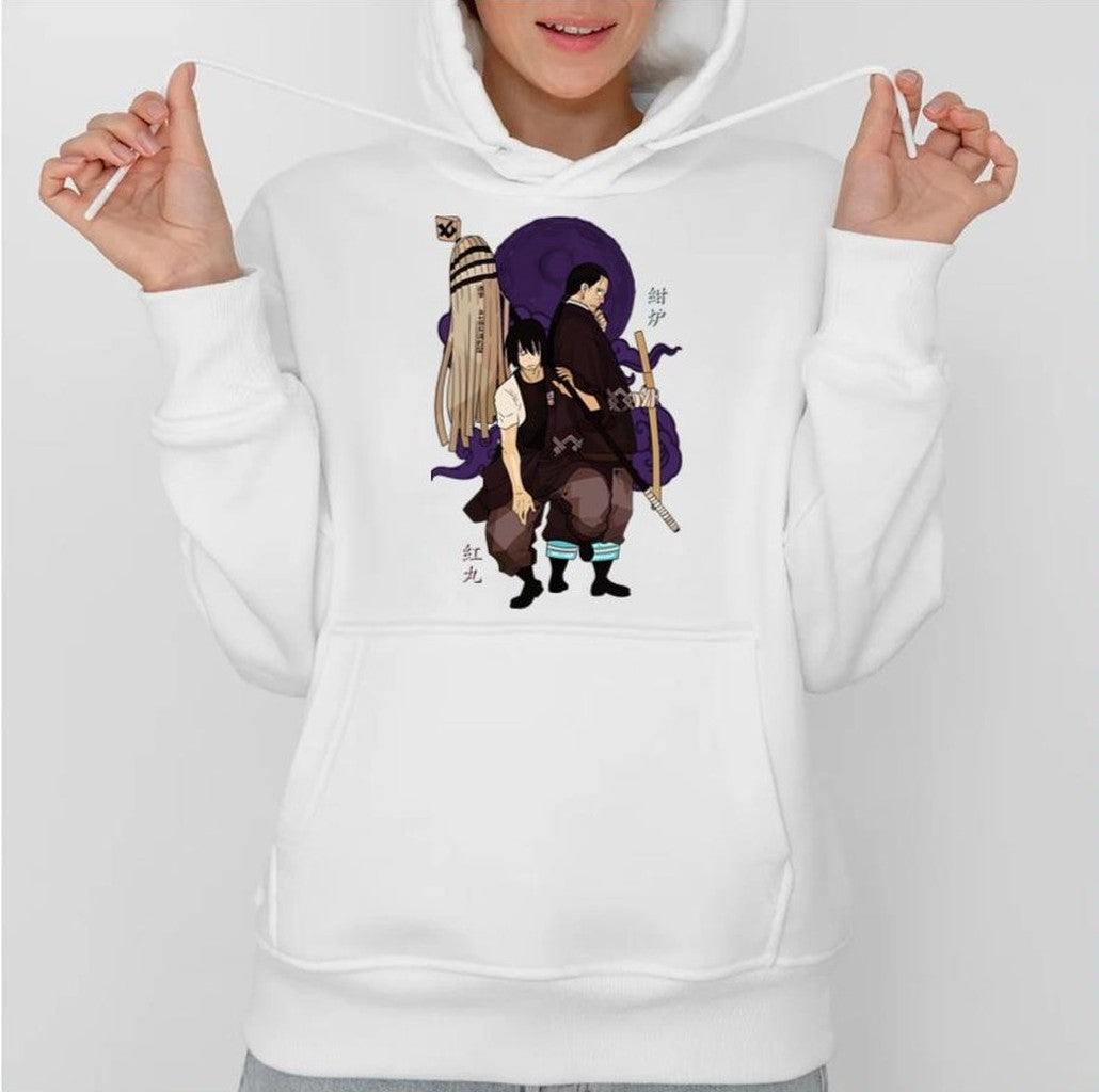 Benimaru X Konro Fire Force Vintage Unisex Sweatshirt