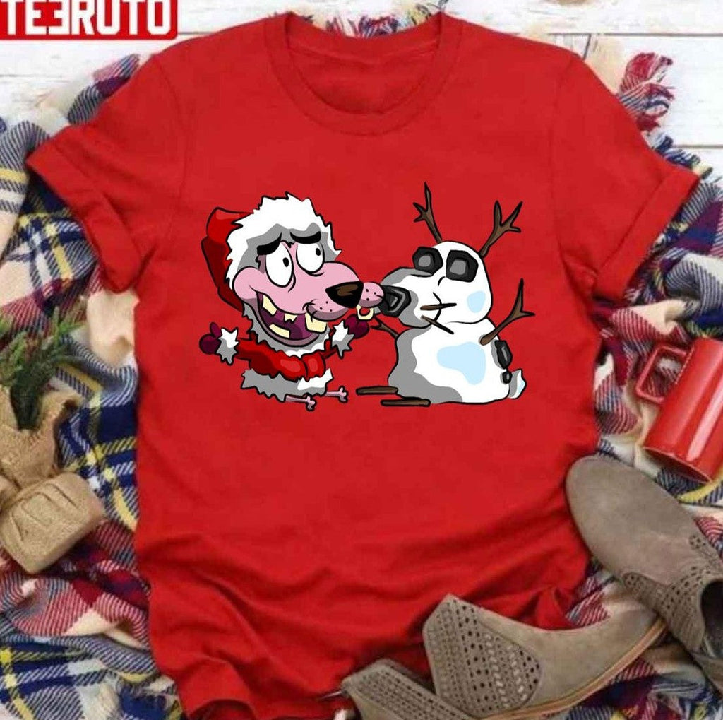 Snow Pup Snow Day Christmas 2023 Unisex Sweatshirt