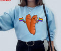 Sausages With Lgbtq Flags Unisex Sweatshirt