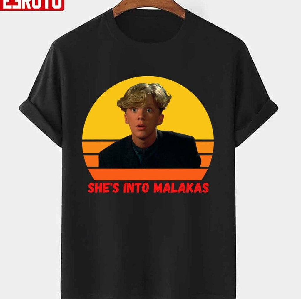 She's Into Malakas Sunset Weird Science Unisex T-shirt