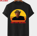 She's Into Malakas Sunset Weird Science Unisex T-shirt