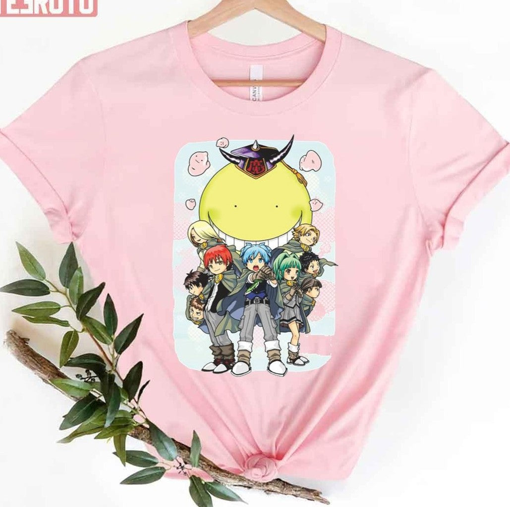 Assasination Classroom Chibi Cute Squad Unisex T-Shirt