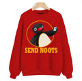 Send Noots Meme Pingu Cartoon Unisex Sweatshirt