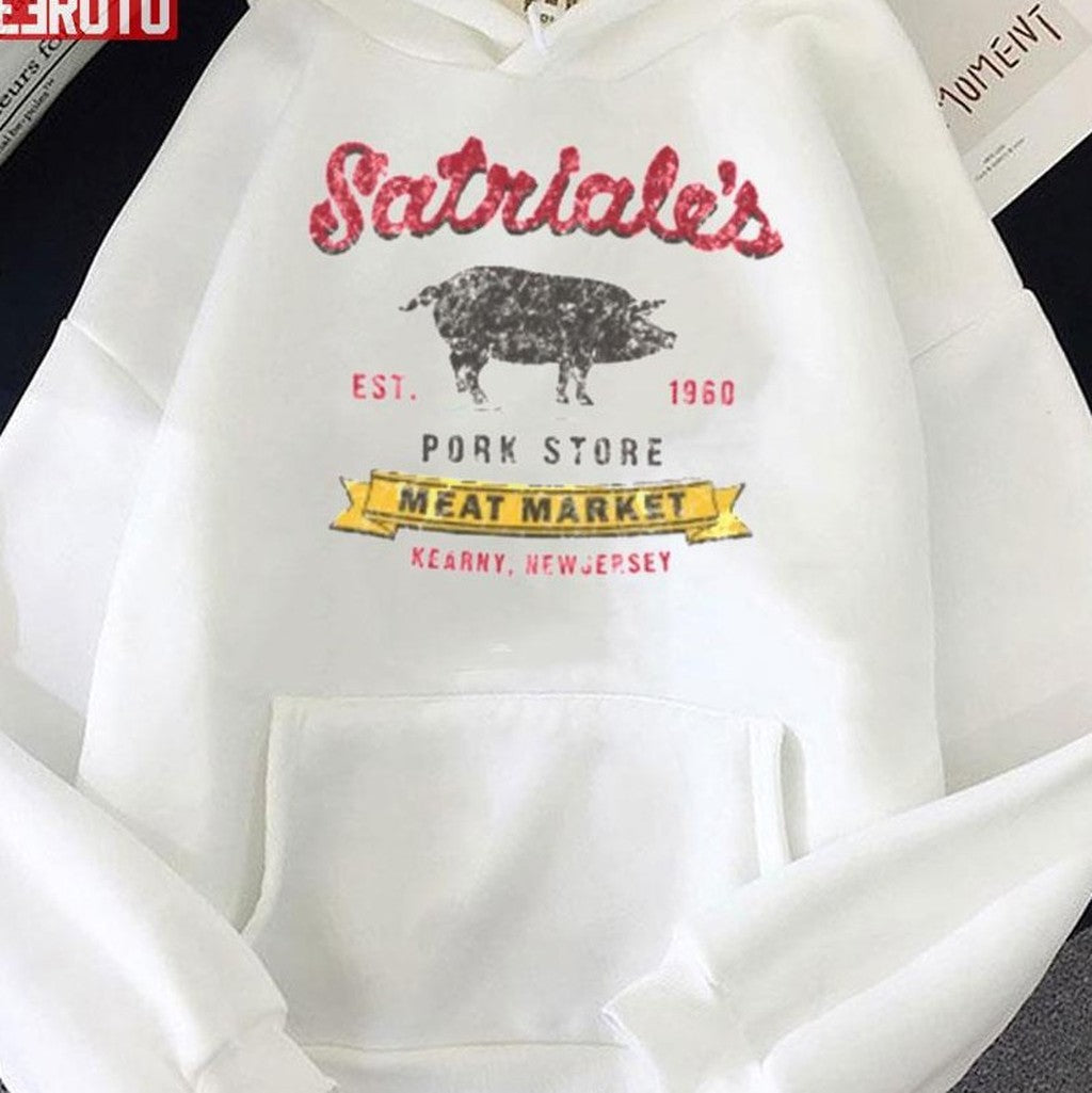 Satriale's Pork Store Meat Market Logo The Soprano Unisex Sweatshirt