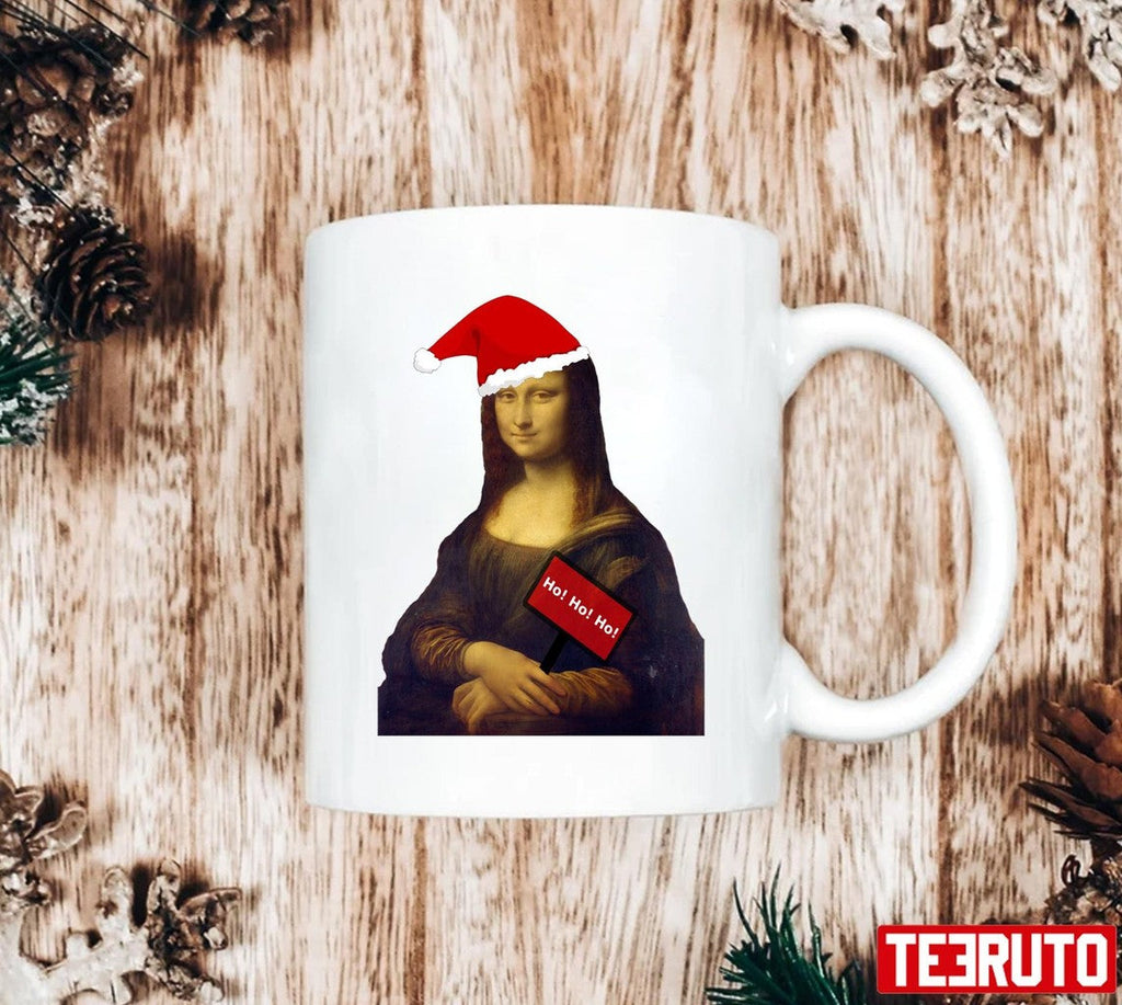 Mona Lisa Christmas Unisex Sweatshirt
