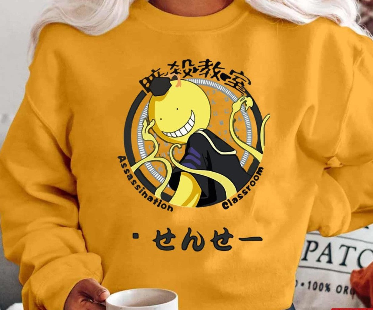 Anime Assassination Classroom Koro Sensei Logo Unisex T-Shirt