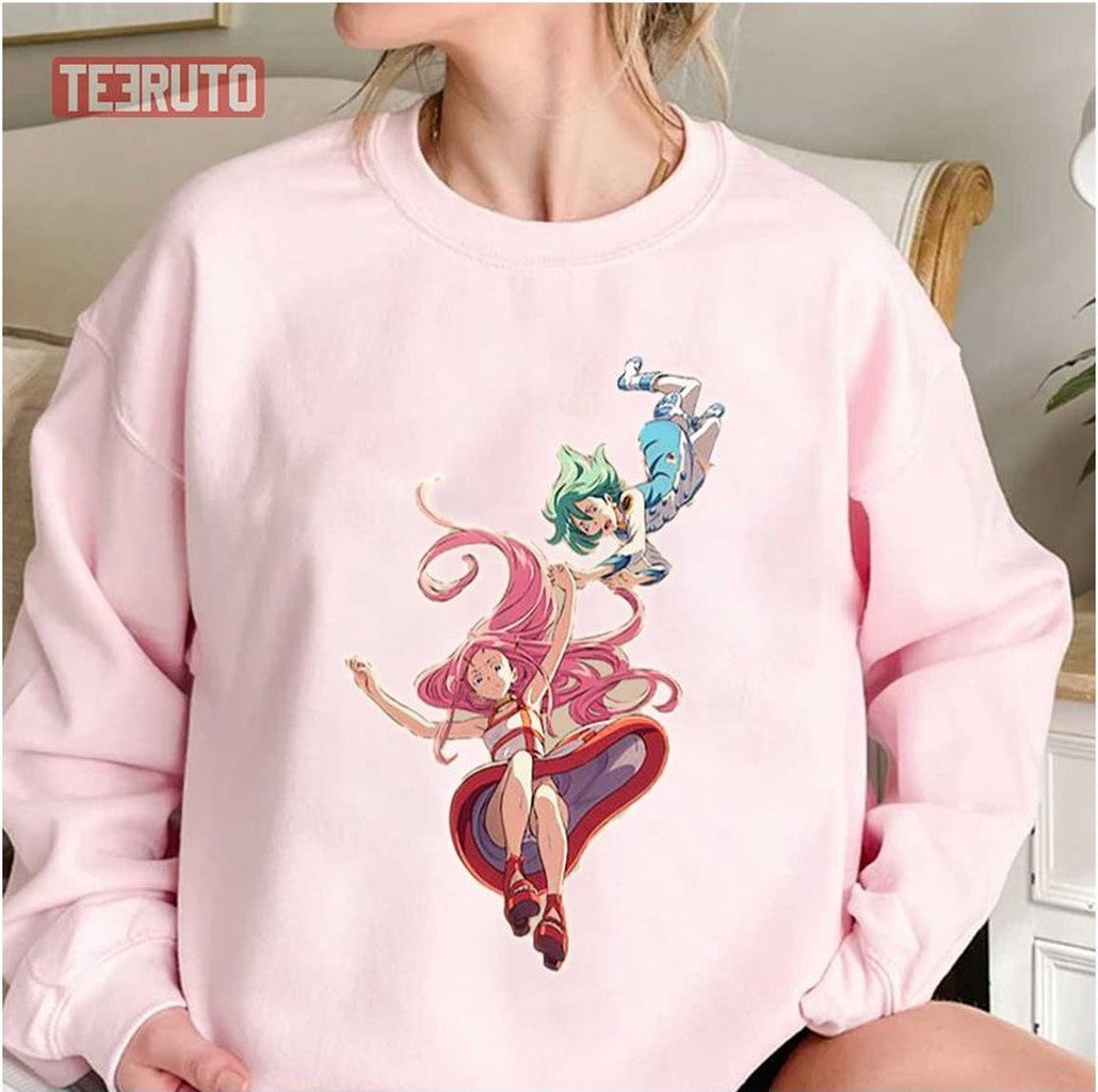 Anemone And Eureka From Eureka Seven Unisex Sweatshirt