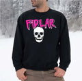 Skull Art Fidlar Unisex Sweatshirt