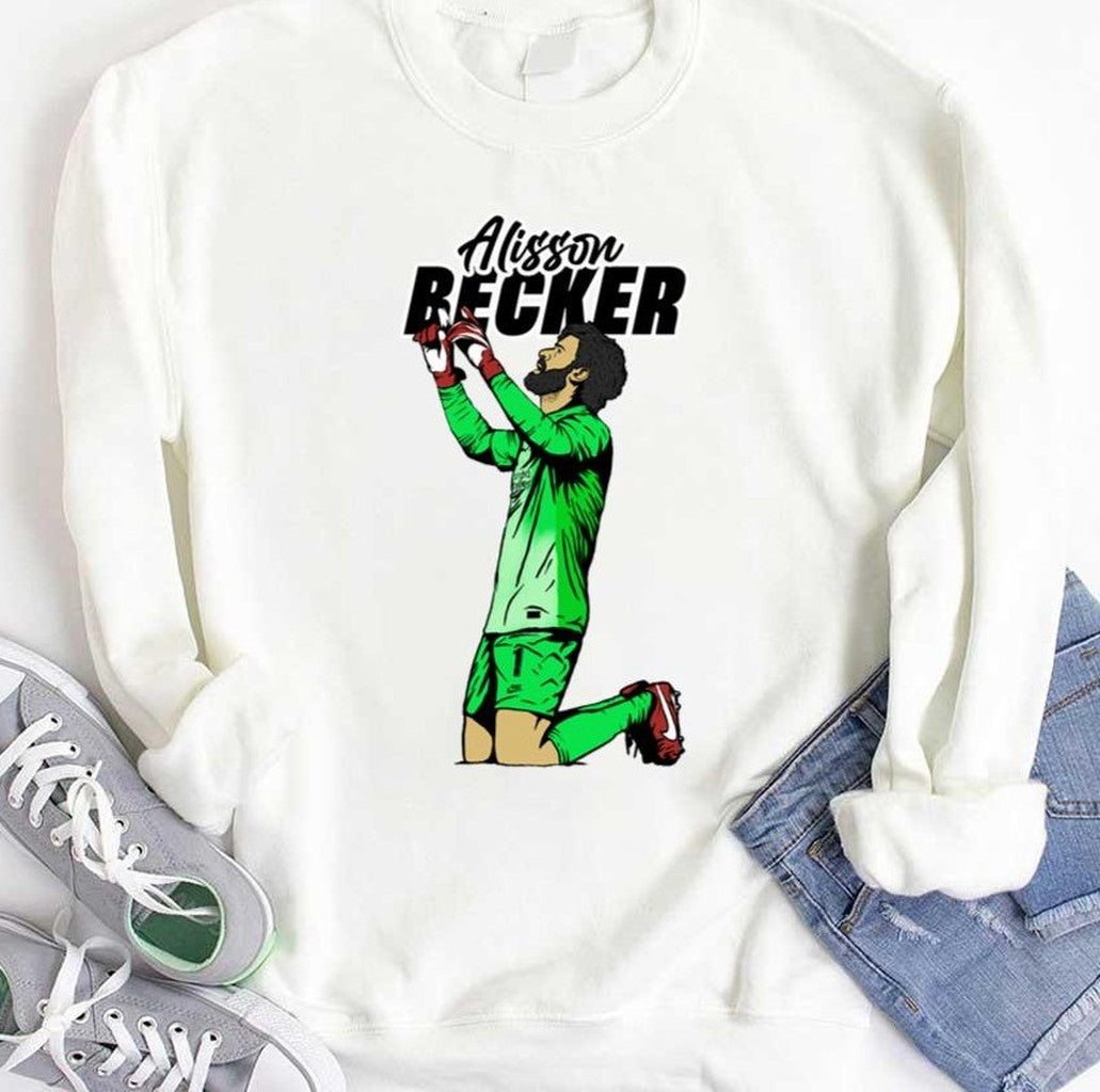 Animated Design Alisson Becker Liverpool Fc Unisex T-Shirt
