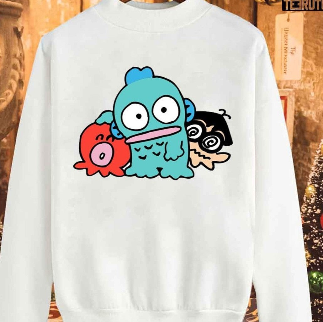 Sea Friend Hangyodon Blue Unisex Sweatshirt