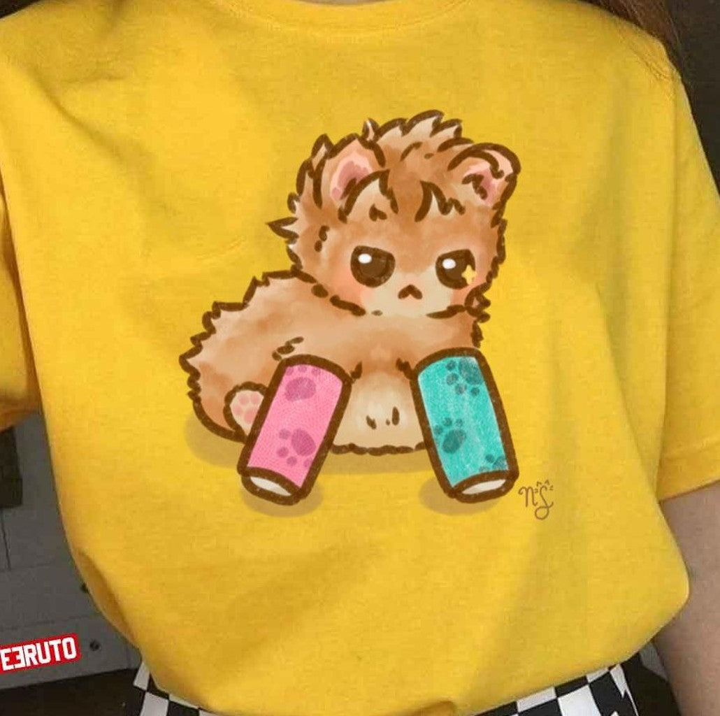Smol Tater Tot Cat Unisex T-Shirt