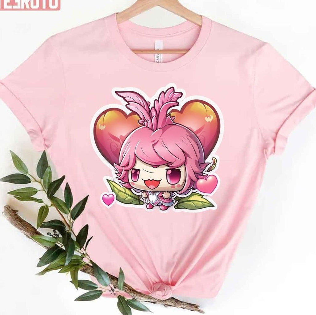 Peach Girl Pink Bean Maplestory Unisex T-Shirt
