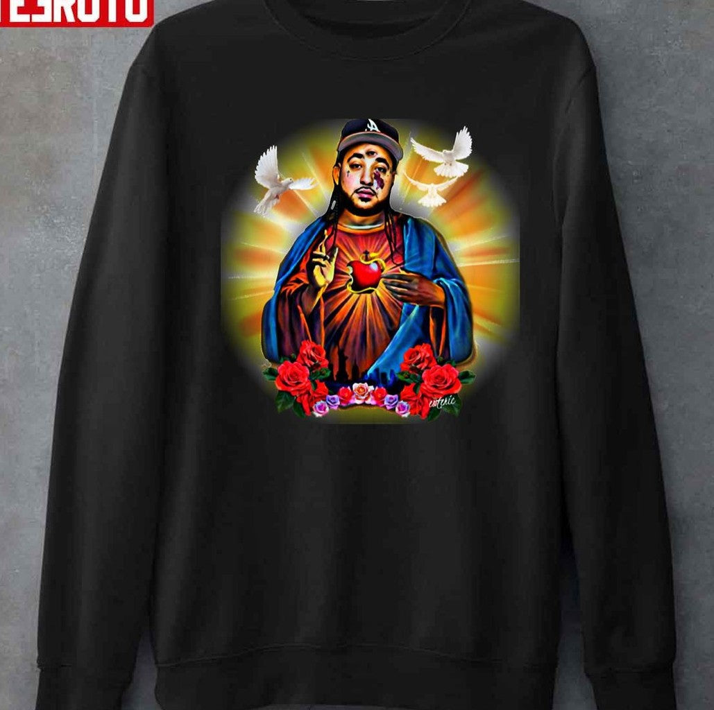 Asap Yams Rapper Asap Rocky God Art Unisex T-shirt