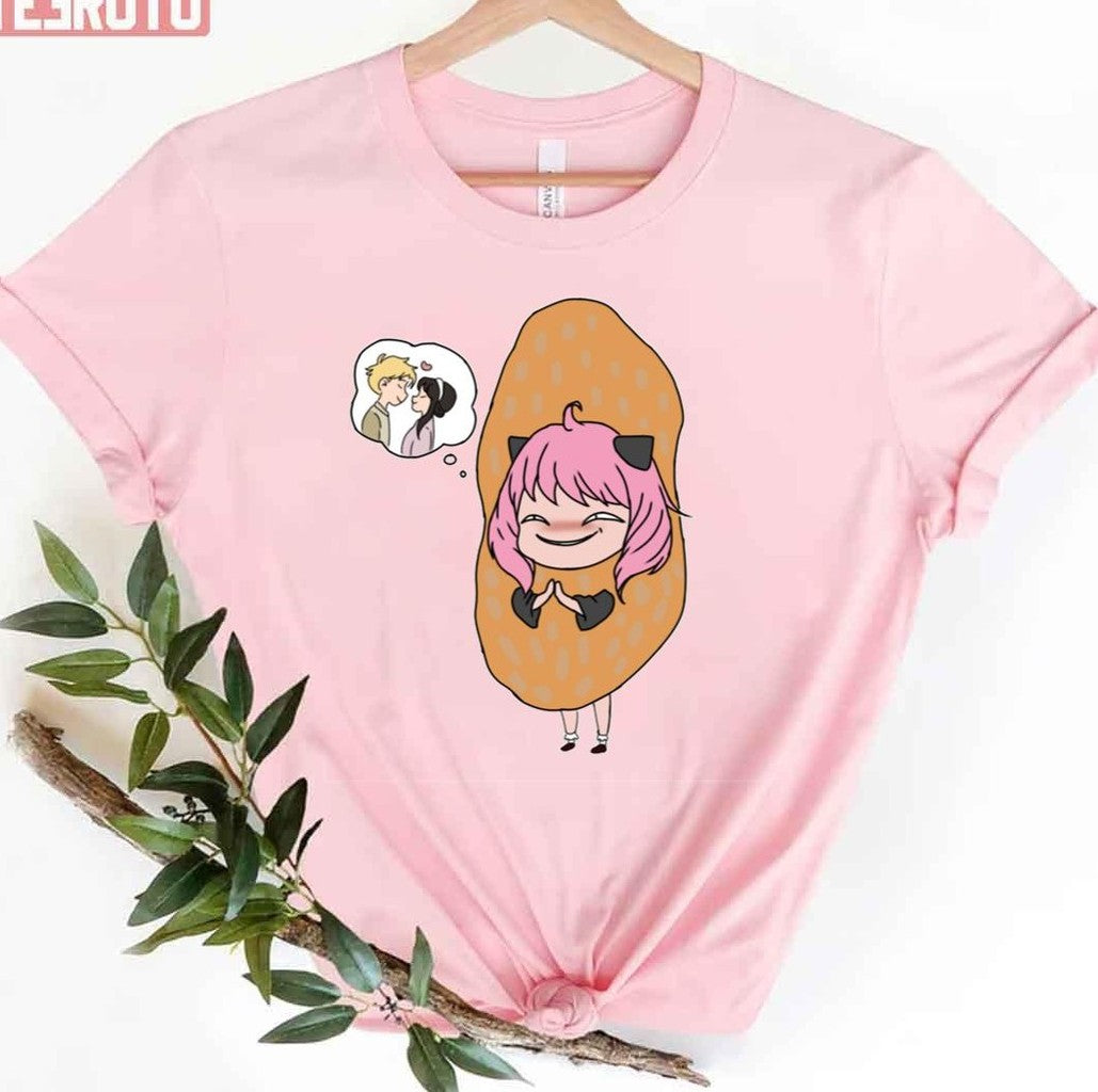 Peanut Anya Smug Spy X Family Unisex T-Shirt