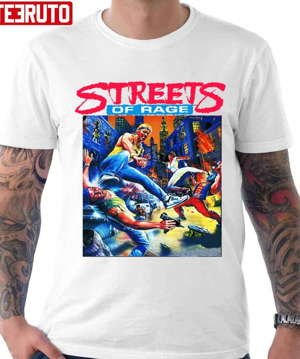 Streets Of Rage Cover Art Unisex T-Shirt