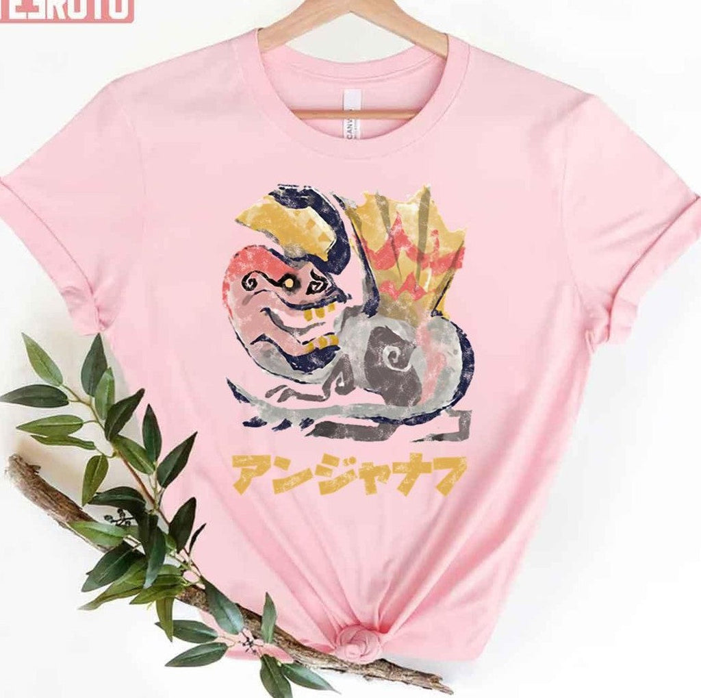 Anjanath Kanji Icon Monster Hunter Rise Game Unisex T-Shirt