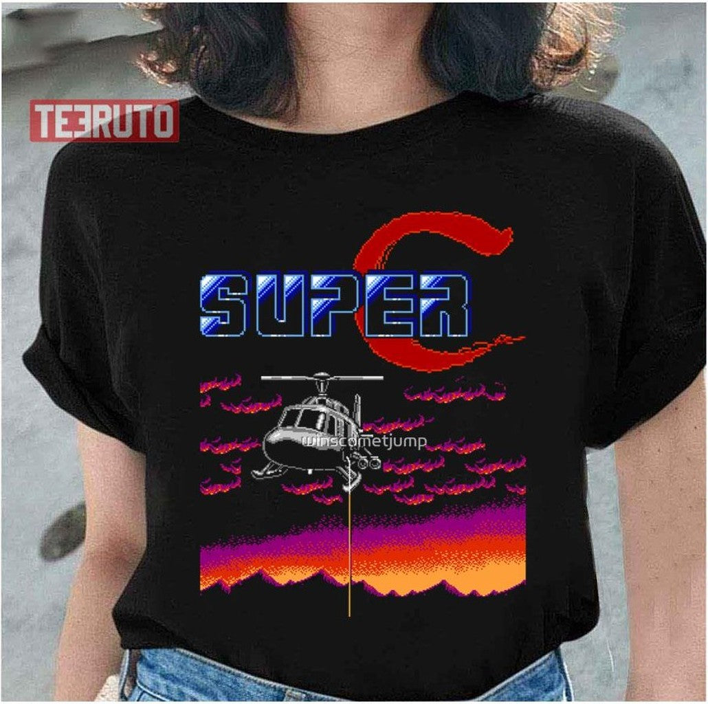 Super Contra Nes 90s Game Art Unisex Sweatshirt