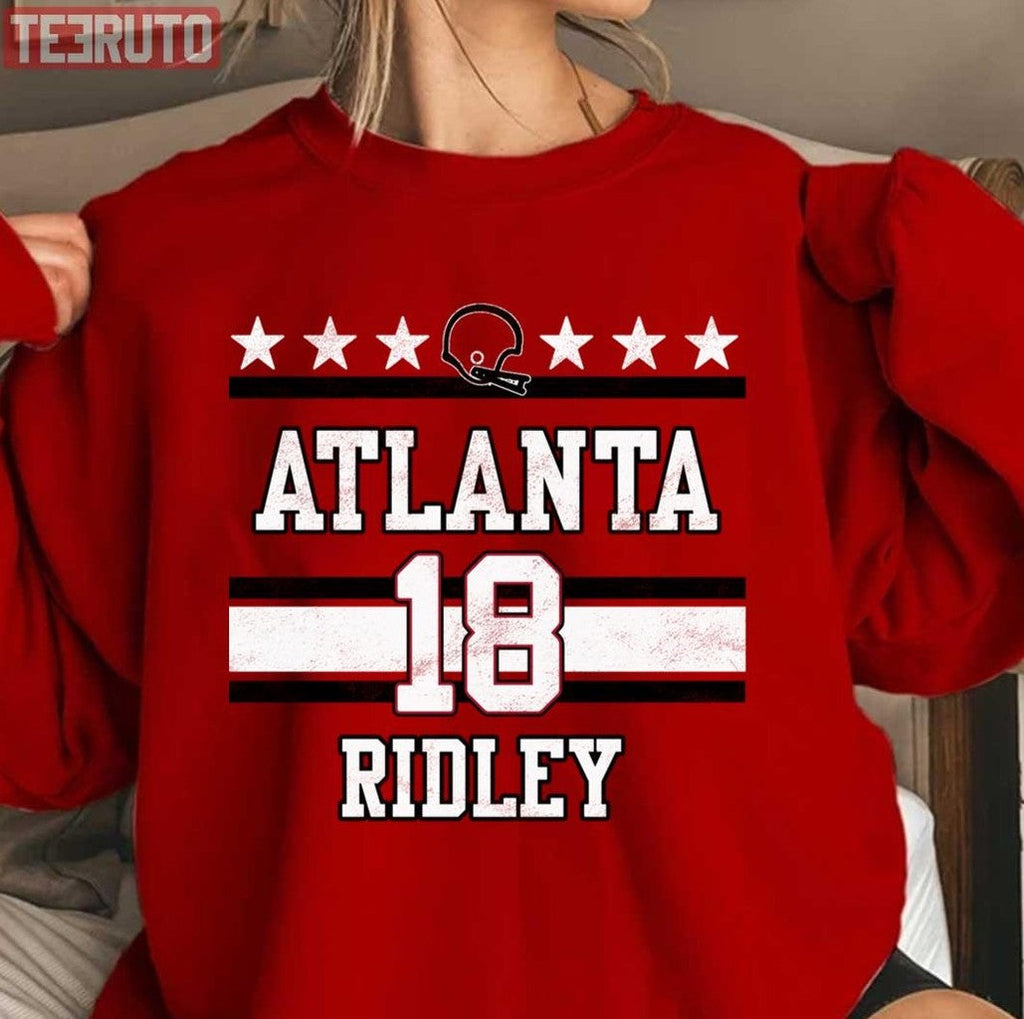 Atlanta Football 18 Calvin Ridley Unisex Sweatshirt