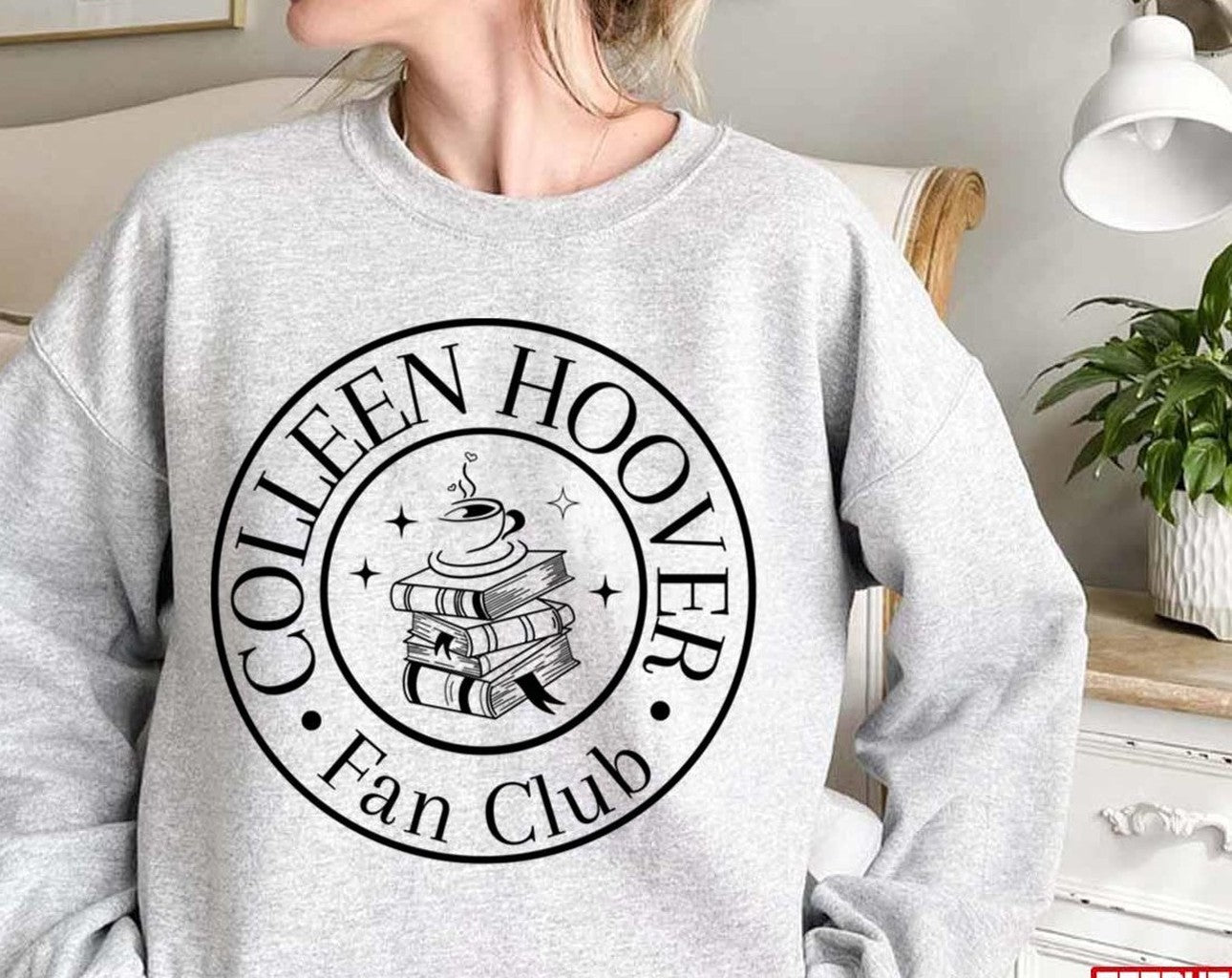 Round Design Colleen Hoover Unisex Sweatshirt