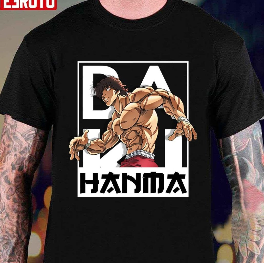 Anime Character Baki Hanma Amazing Art Unisex T-Shirt
