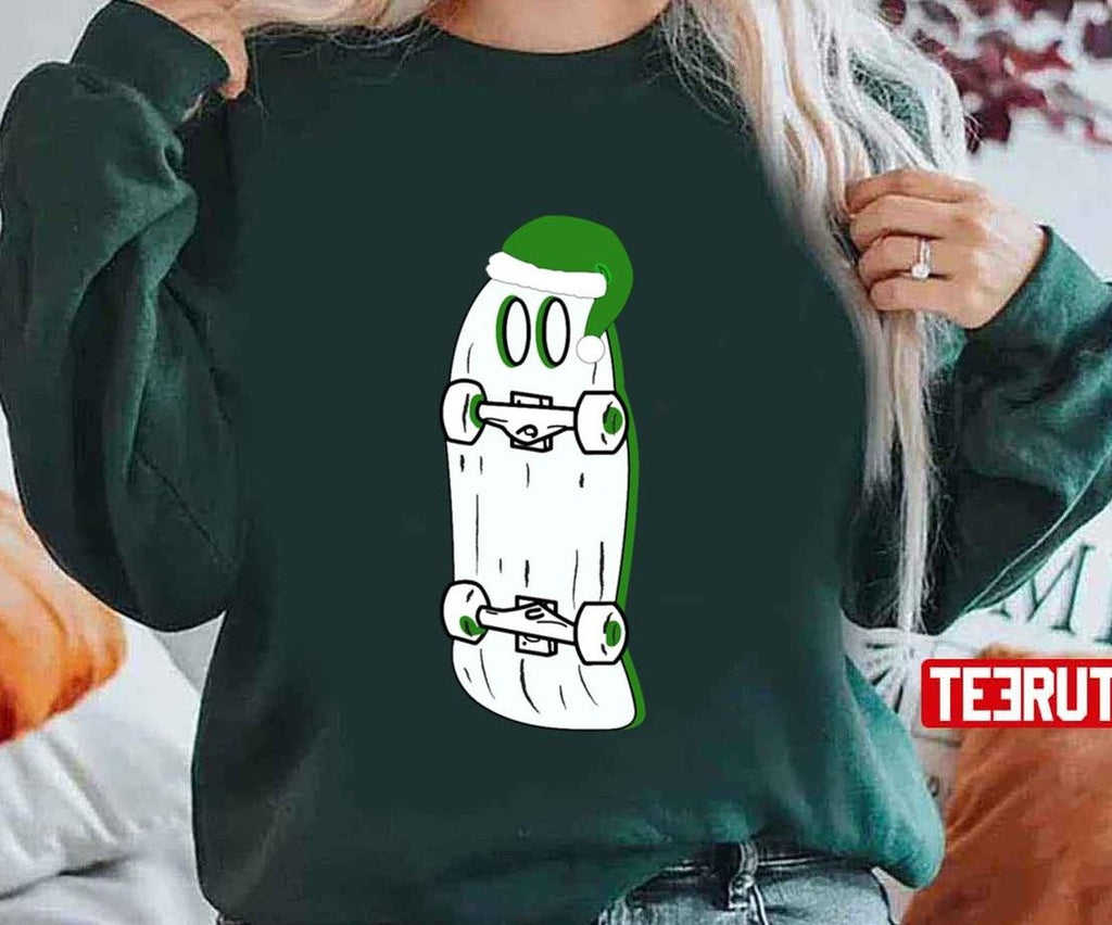 Skateboard Christmas Unisex Sweatshirt