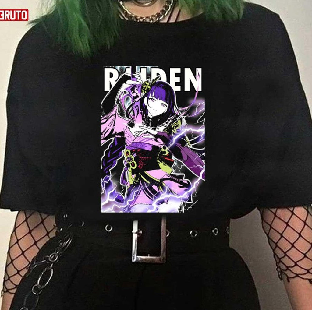 Raiden Shogun Genshin Impact Fan Made Unisex T-Shirt