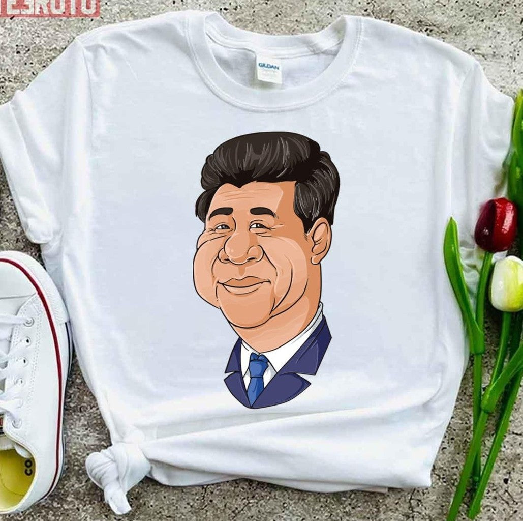 Politician Xi Jinping Caricature Unisex T-Shirt