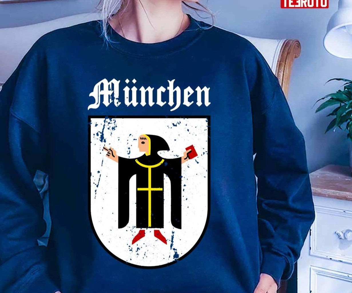 MÃ¼nchen Wappen Coat Of Arms Unisex T-Shirt