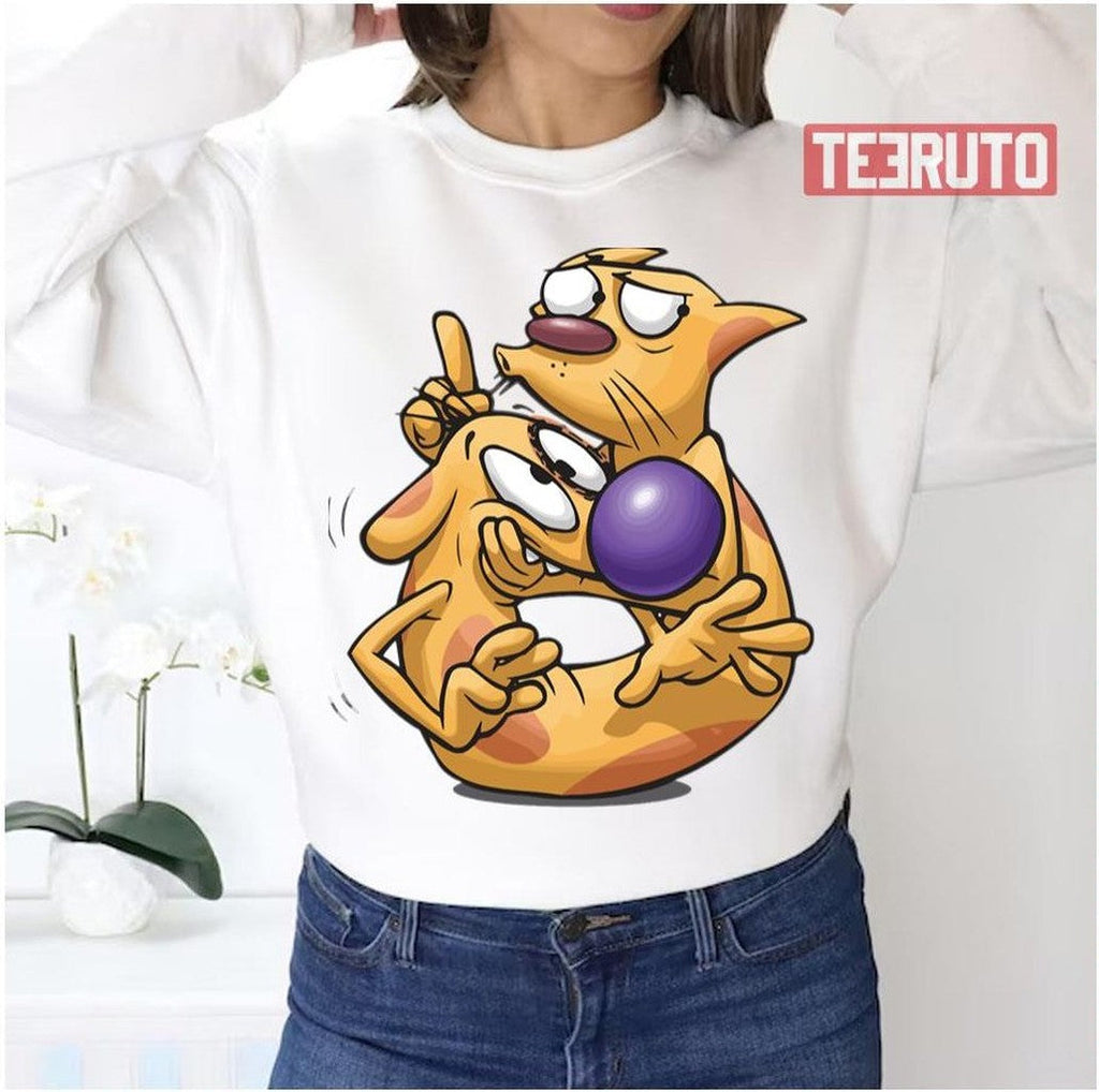 Shhhh Funny Movie Catdog Unisex Sweatshirt