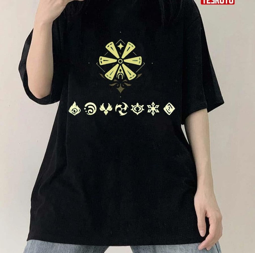 Anime Genshin Impact Logo Unisex Sweatshirt