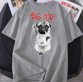 Pug You Funny Dog Metal Unisex T-Shirt