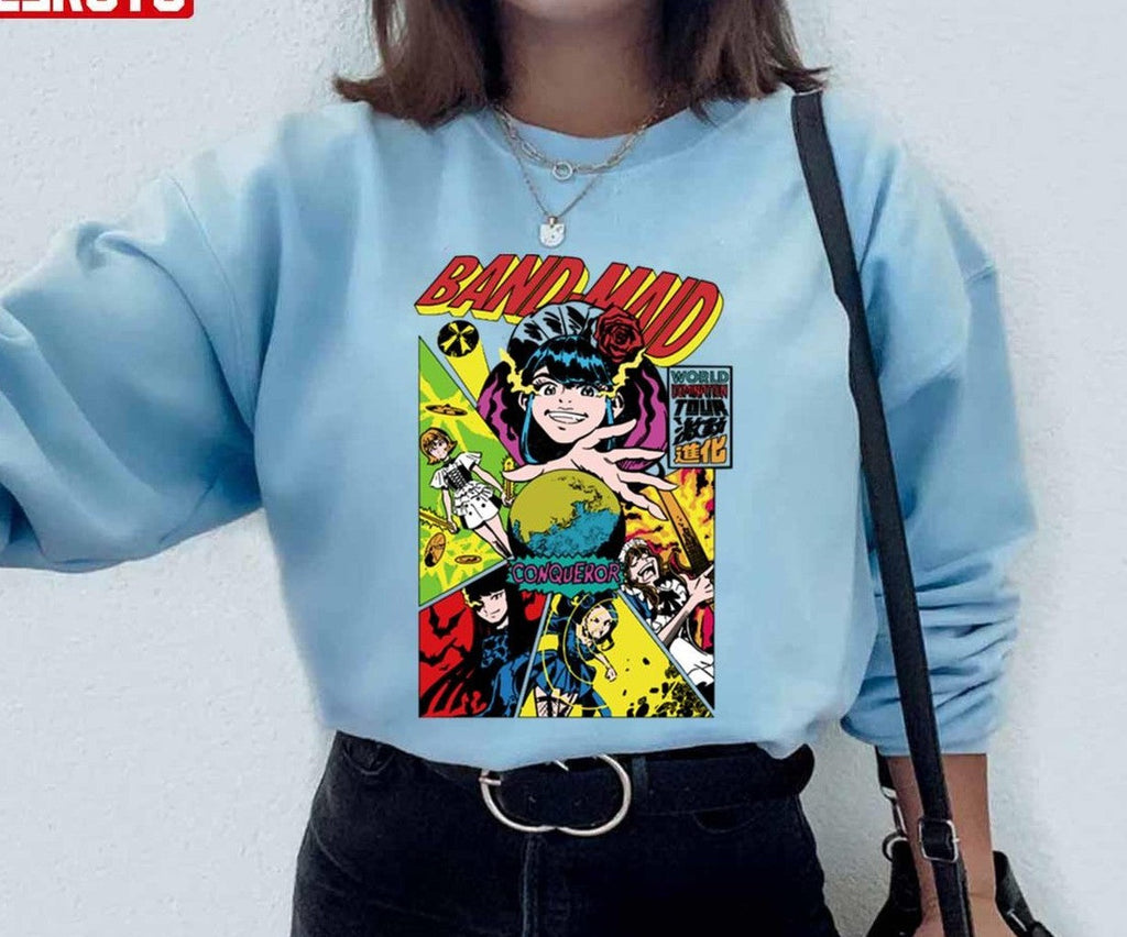 Band Maid Comic Unisex Hoodie