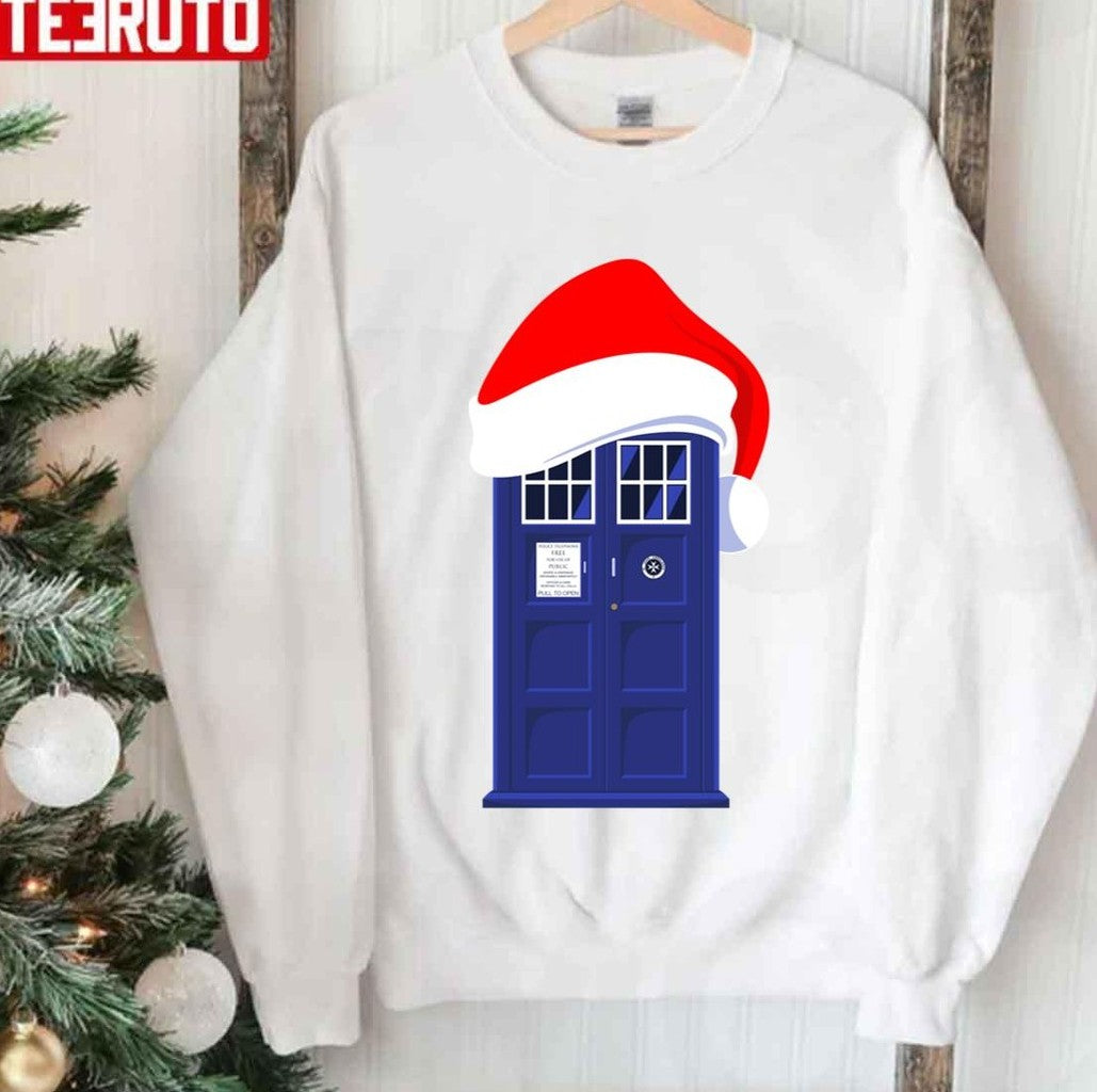 Santa Who Doctor Who In Christmas Unisex Sweatshirt