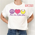 Peace Love And Sailor Moon Unisex T-Shirt