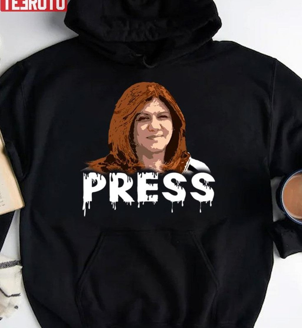 Palestinian Journalist Shireen Abu Aqleh Unisex Sweatshirt