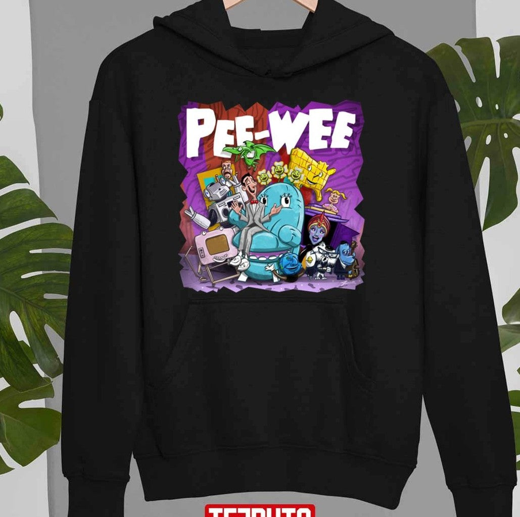 Pee Weethrow Back Large Marge Unisex T-Shirt