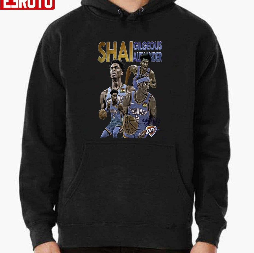 Shai Gilgeous NBA Vintage Graphic Basketball Player Unisex T-Shirt