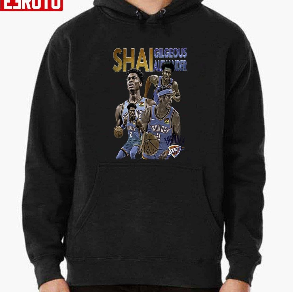 Shai Gilgeous NBA Vintage Graphic Basketball Player Unisex T-Shirt