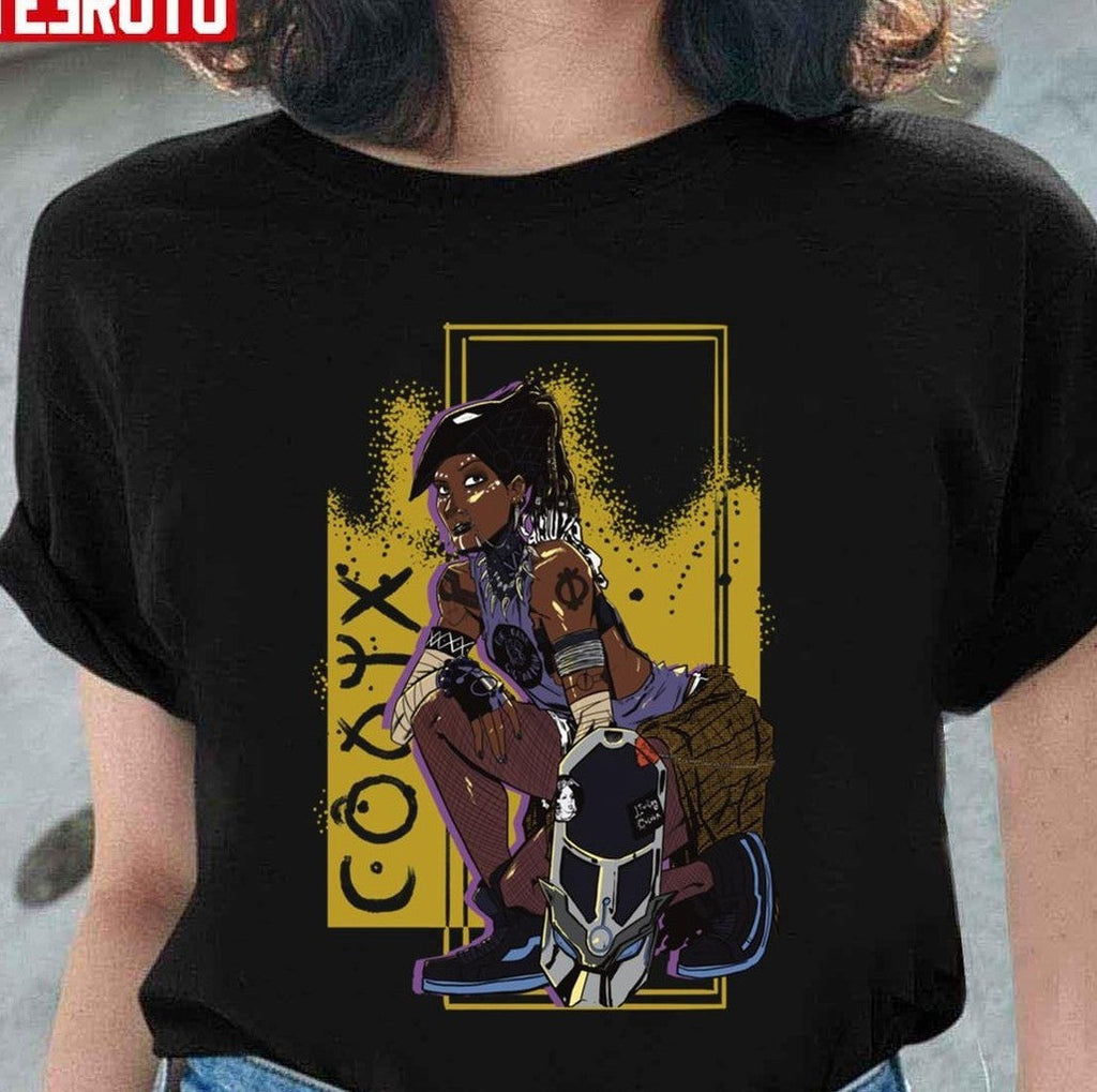 Punk Shuri Cartoon Art Black Panther Unisex Sweatshirt