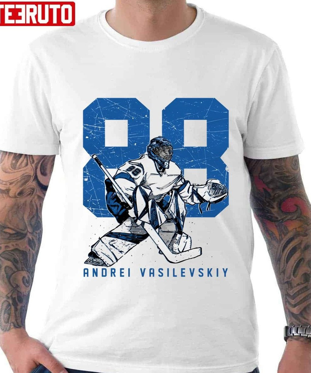 Number 88 Andrei Vasilevskiy Retro Unisex T-Shirt