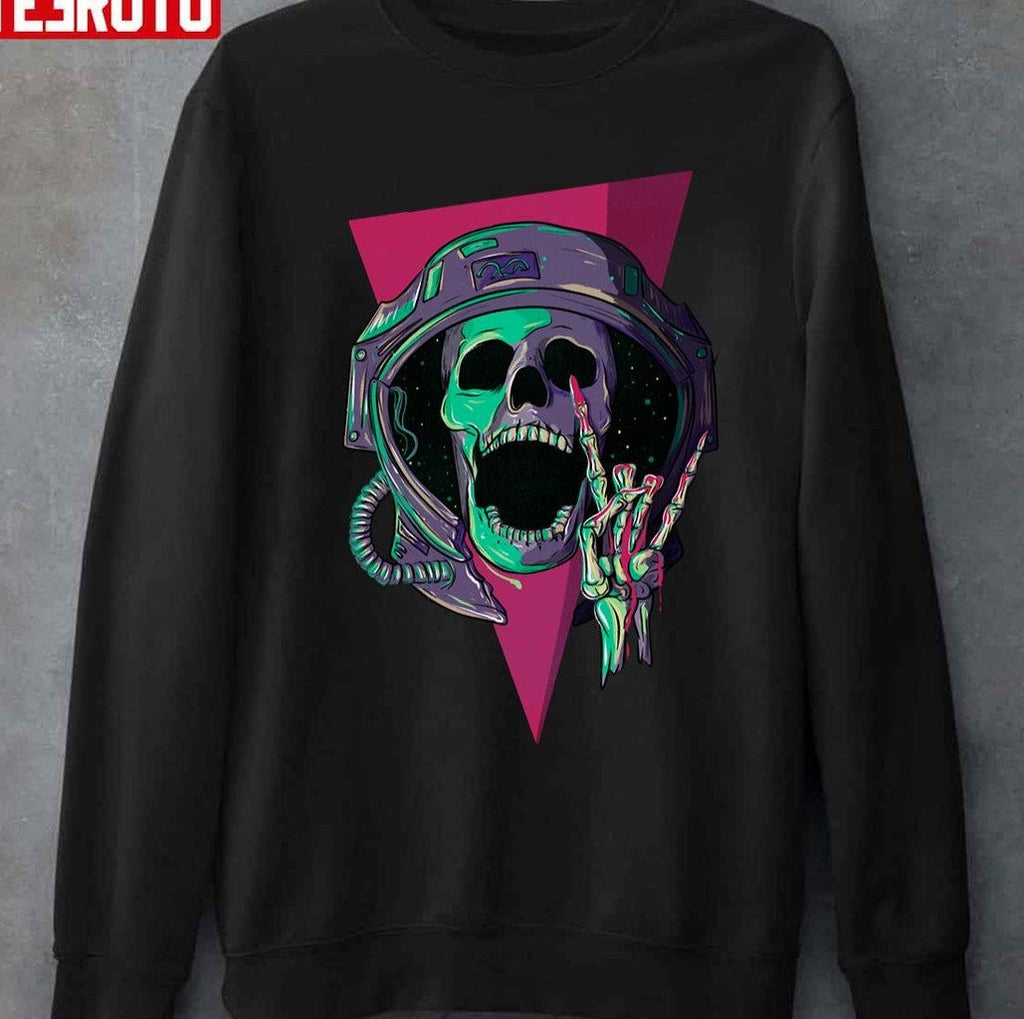 Space Skull Unisex Sweatshirt